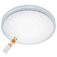 Plafoniera Star 38 cm a led con telecomando