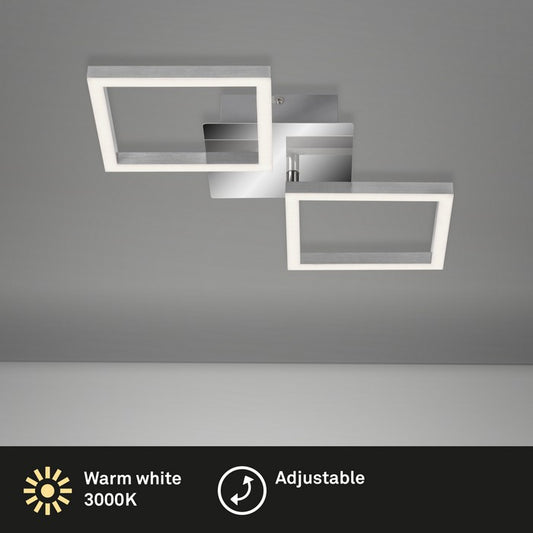 Applique plafoniera 47 x 23 cm Frames a led - BRILONER - 34277276057816