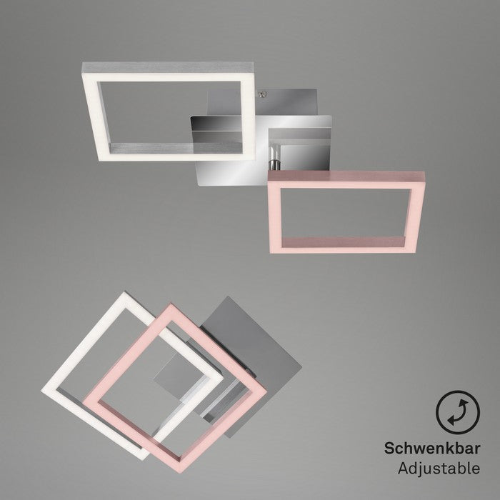 Applique plafoniera 47 x 23 cm Frames a led