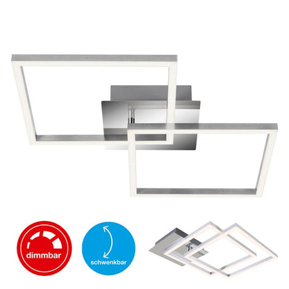 Applique plafoniera 62 x 37 cm Frames a led