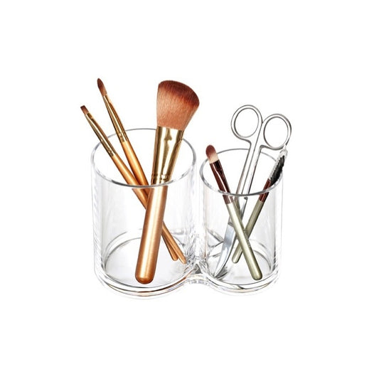 Portaoggetti Make Up multiuso doppio bicchiere - KASAVIVA - 34274868527320