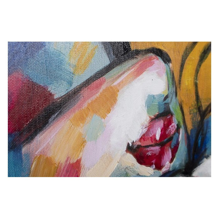 Dipinto con donna e fiori 100x100 cm - Village - BIZZOTTO - 34264238948568
