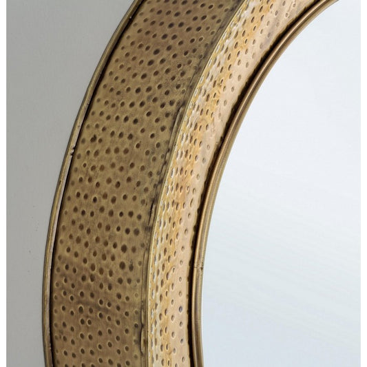 Specchio da parete tondo in acciaio 80 cm - Adara - BIZZOTTO - 63738845954426