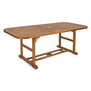 Tavolo in legno da giardino estensibile - Noemi