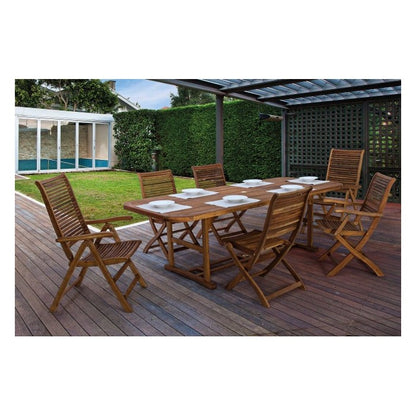 Sedia in legno pieghevole da giardino - Noemi