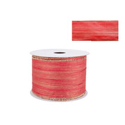 Nastro natalizio rosso 4 metri - Twisted