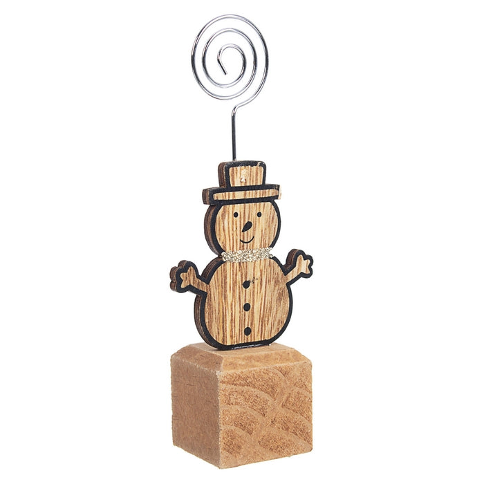 Segnaposto natalizio in legno - Kristel