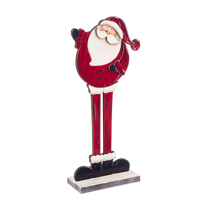 Decorazione natalizia babbo natale 31 cm - Gregory