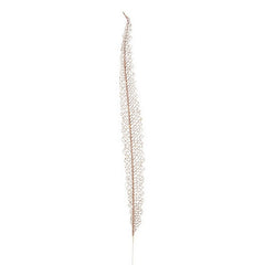 Foglia per decorazione natalizia con glitter 97 cm - Lineare