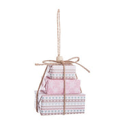 Pendaglio natalizio da appendere con pacchi regalo - Fantasia