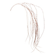 Ramo per decorazione natalizia oro rosa 112 cm - Capelli d'angelo