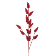 Ramo artificiale per decorazione natalizia rosso 70 cm - Fancy