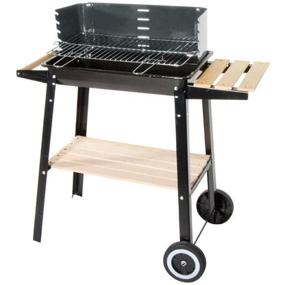 Barbecue con carrello
