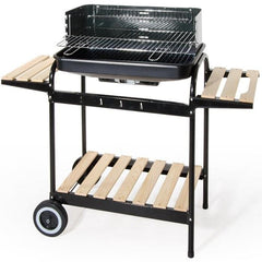 Barbecue con carrello