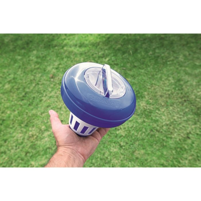 Dispenser per cloro in pastiglie per piscine fuori terra - medio