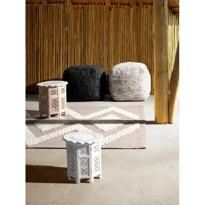 Tavolo tondo cozy in legno 45 cm - Kiran - BIZZOTTO - 34270120116440