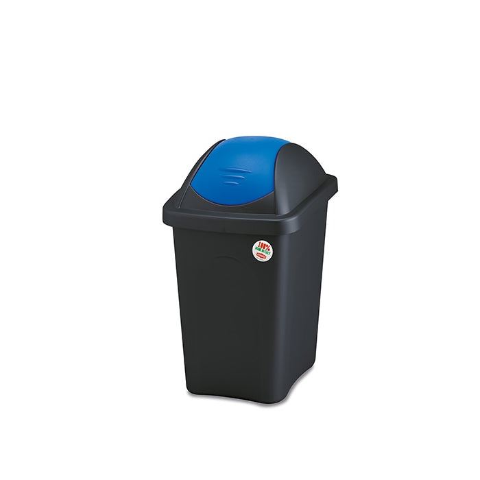 Basculina pattumiera portarifiuti Multipat 30 litri - blu