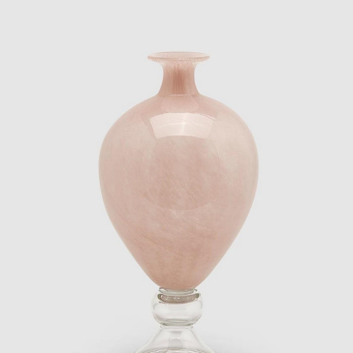 Vaso in vetro ad anfora con piede - EDG - 34264347214040