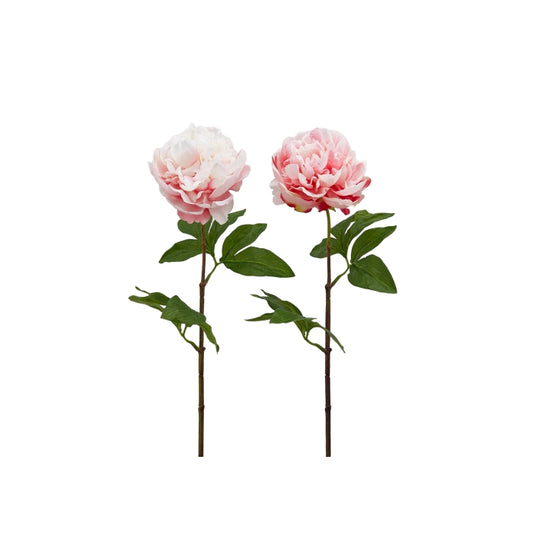 Ramo artificiale di peonia 65 cm - EDG - 34259270009048