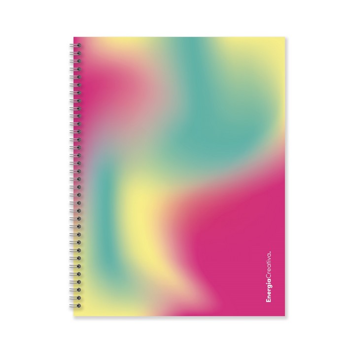 Quaderno con spirale a4 5mm 120 fogli - SCATTO ENERGIA CREATIVA - 34277308170456