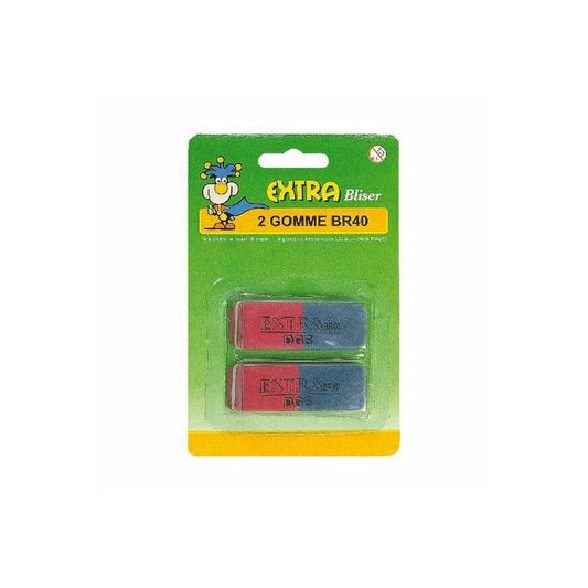 Set 2 gomme bicolore - INGRO CART - 
