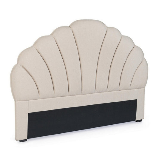 Testiera per letto in tessuto beige - Azar - BIZZOTTO - 64075293065594