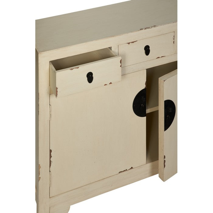 Credenza in legno con 3 cassetti e 2 sportelli - Fuji - NOVITA' HOME - 34267836547288