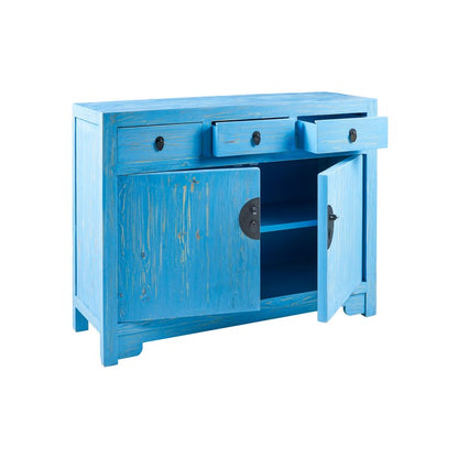 Credenza in legno con 3 cassetti e 2 sportelli - Fuji