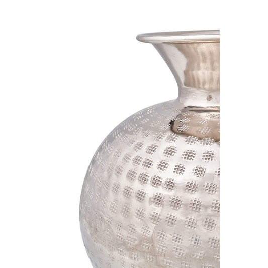 Vaso anfora color argento 30 cm - NOVITA' HOME - 34265542295768