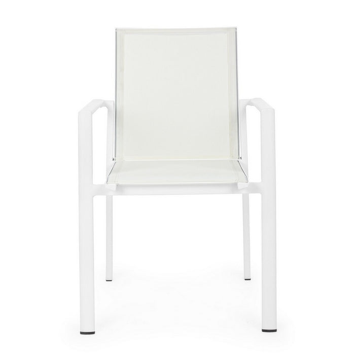 Sedia da giardino in alluminio con braccioli - Konnor - BIZZOTTO - 34271195529432