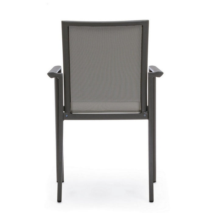 Sedia da giardino in alluminio con braccioli - Konnor - BIZZOTTO - 34271200739544