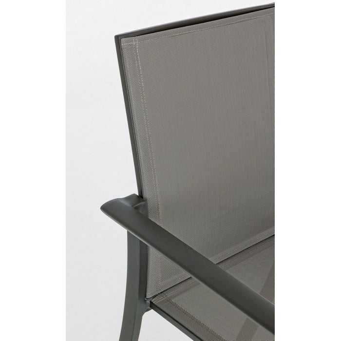 Sedia da giardino in alluminio con braccioli - Konnor - BIZZOTTO - 34271201198296
