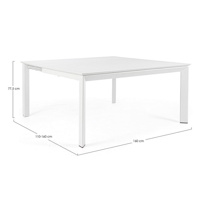 Tavolo da giardino allungabile in alluminio -  Konnor - BIZZOTTO - 34320914972888