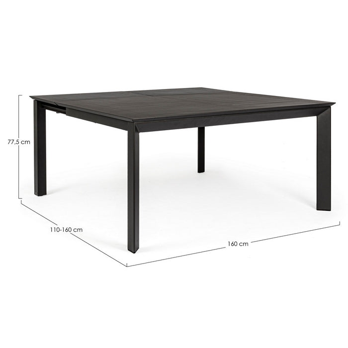 Tavolo da giardino allungabile in alluminio -  Konnor - BIZZOTTO - 34271210078424