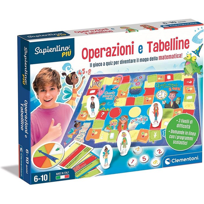 Sapientino Più Operazioni e Tabelline