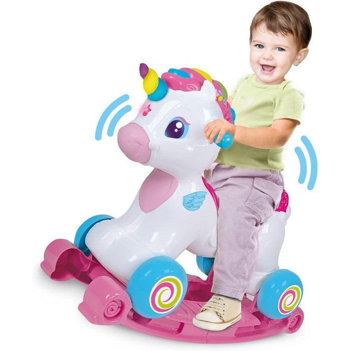 Nuvola Dolce Unicorno cavalcabile
