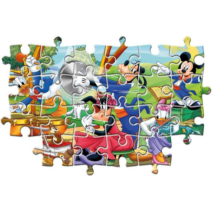 Puzzle per bambini 24 pezzi Disney Mickey&Friends