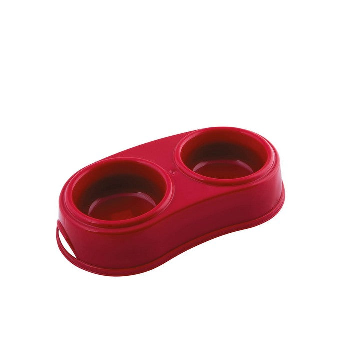 Ciotola Record doppia con attiscivolo 30 cm - GEORPLAST - 34357402566872