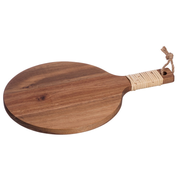 Tagliere con manico in acacia - AD TREND - 63846417957242