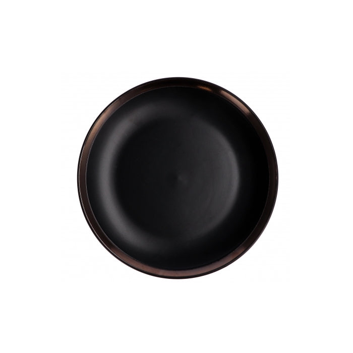 Servizio da 18 piatti in ceramica elegance con bordo