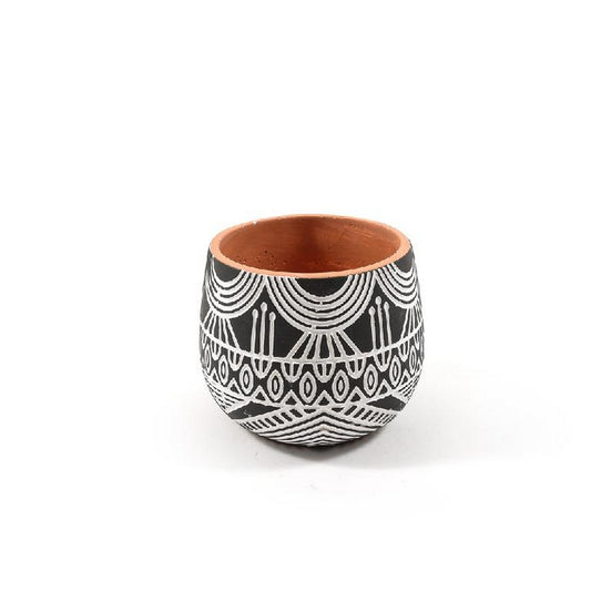 Vaso decorato in cemento - MERCURY - 34271273287896