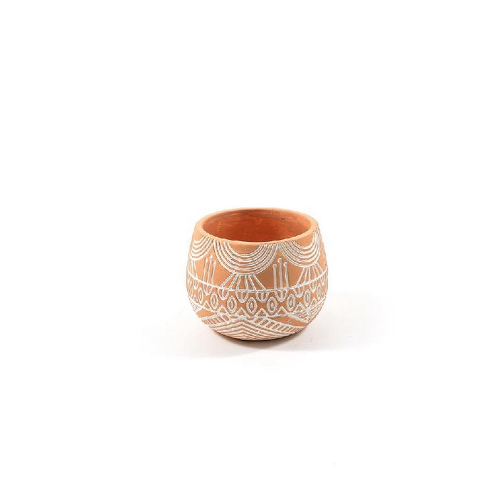 Vaso decorato in cemento - MERCURY - 34271273648344