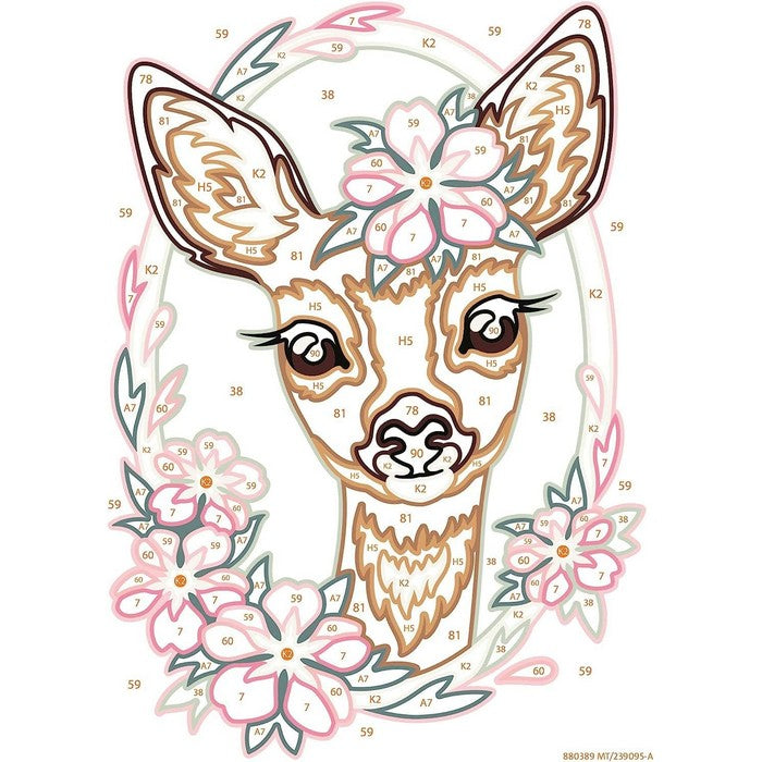 Creart kit pittura per bambini Bambi