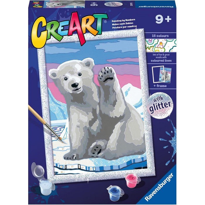 Creart kit pittura per bambini Ciao Ciao Orso Polare