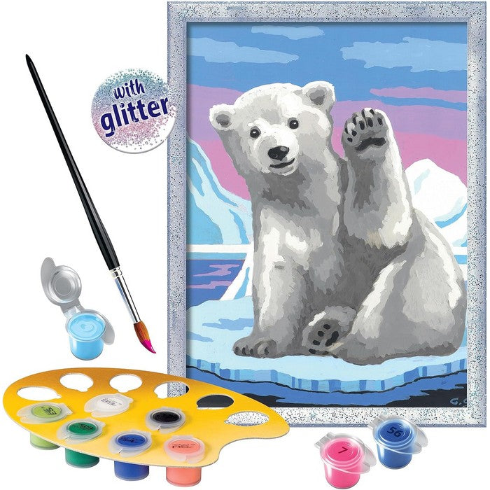Creart kit pittura per bambini Ciao Ciao Orso Polare
