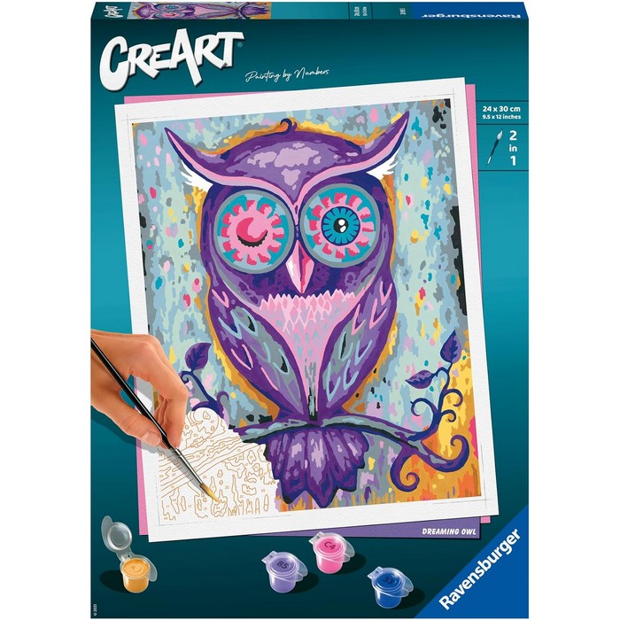 Creart kit pittura per bambini Il Sogno Della Civetta
