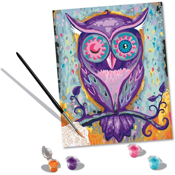 Creart kit pittura per bambini Il Sogno Della Civetta