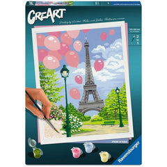 Creart kit pittura per bambini Primavera A Parigi