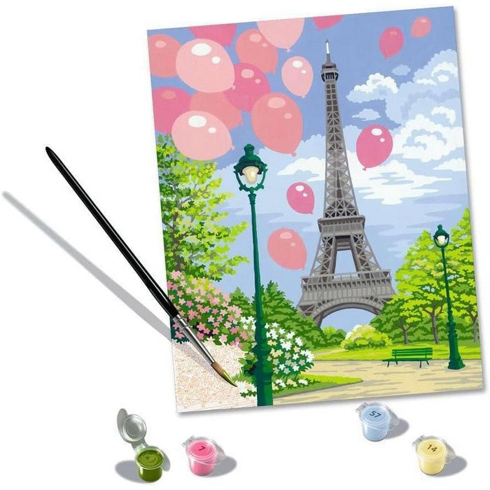 Creart kit pittura per bambini Primavera A Parigi