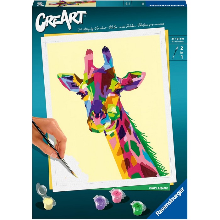 Creart kit pittura per bambini Giraffa